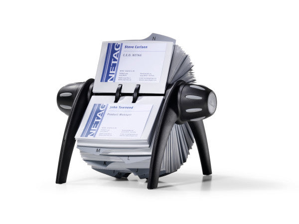 Durable Visifix Flip Metallic Silver - Al Masam Stationery LLC