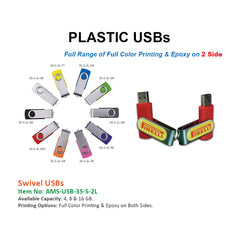 Swivel USBs Full Color - Al Masam Stationery LLC