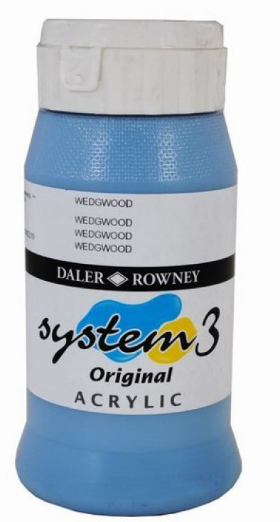 Daler Rowney Acrylic Colors System 3 WEDGWOOD - Al Masam Stationery LLC