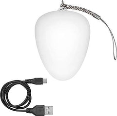 LED HANDBAG LIGHT RECHARGEABLE OVAL WITH IR SENSOR -WHITE - Al Masam Stationery LLC