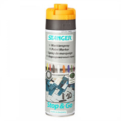 STANGER Paint Marker, Stop & Go, 500 ml FLUORESCENT ORANGE - Al Masam Stationery LLC