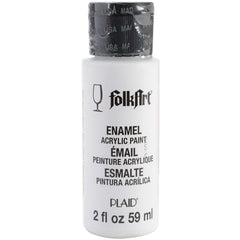 Folkart Enamel Gloss Acrylic Paints Wicker White - Al Masam Stationery LLC