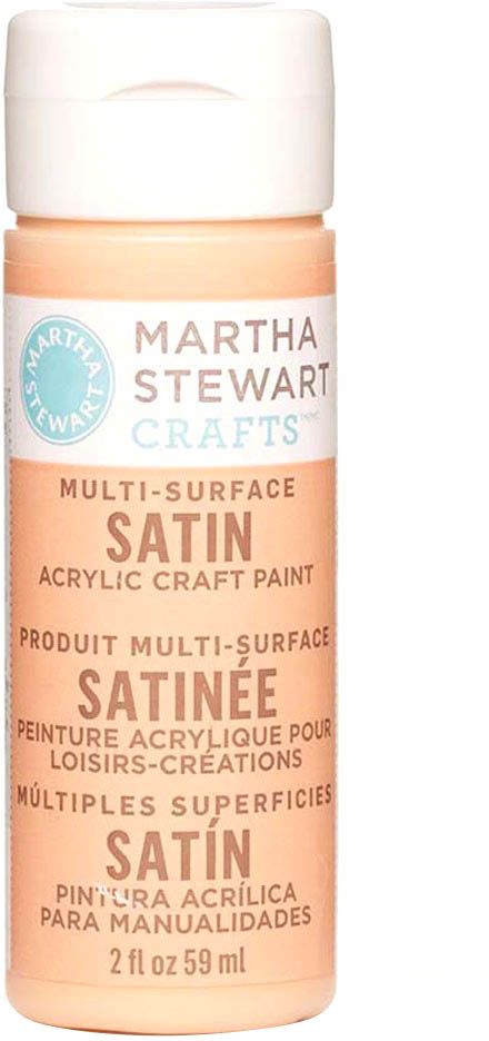 Martha Stewart Multi Surface Paint Satin 2 Oz. Wild Salmon - Al Masam Stationery LLC