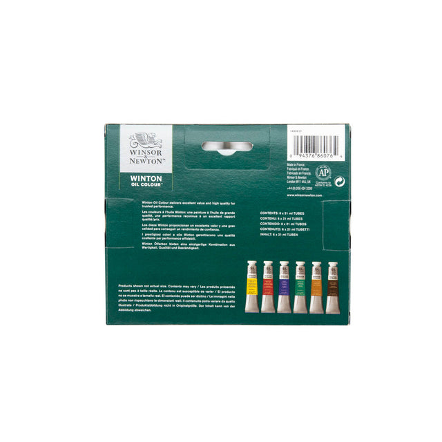 Winsor & Newton 37ml Oil Colour Starter Tubes Set - Al Masam Stationery LLC -  - 