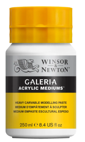 Winsor & Newton Galeria Acrylic Medium, Heavy Carvable Modeling Paste - Al Masam Stationery LLC Main image