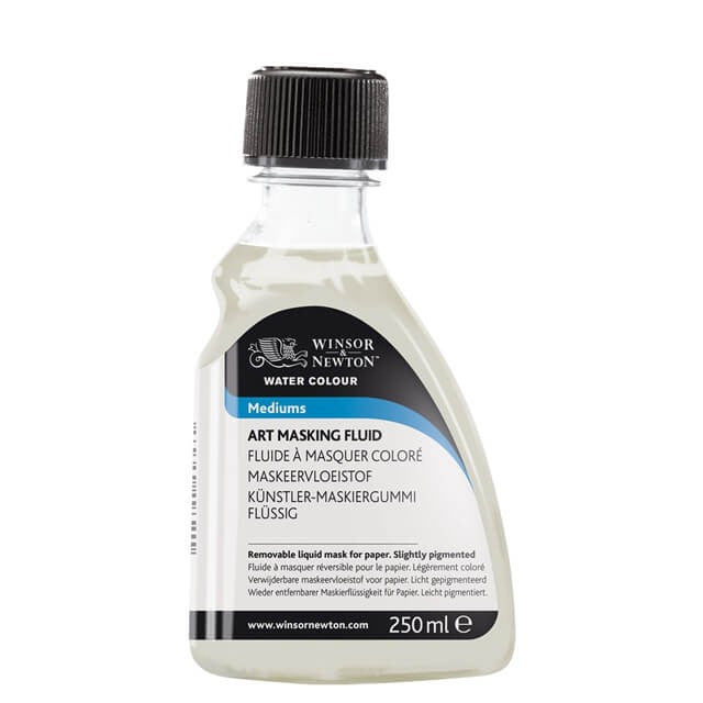Winsor & Newton Water Colour Art Masking Fluid 250ml - Al Masam Stationery LLC Main image
