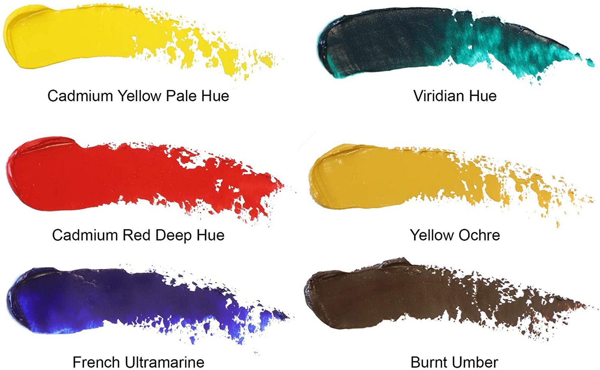 Winsor & Newton Winton 37ml Oil Colour Tube (Set of 6) Secondary image