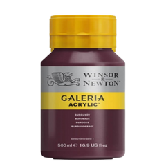 Winsor & Newton Galeria Acrylic 500ml - Burgundy - Al Masam Stationery LLC