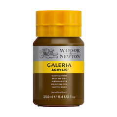 WINSOR & NEWTON : GALERIA : ACRYLIC PAINT : 250ML : VANDYKE BROWN - Al Masam Stationery LLC