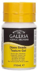 Winsor & Newton Galeria Acrylic Medium Glass Beads Texture Gel, 250ml - Al Masam Stationery LLC