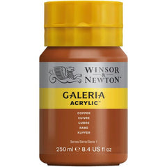 Winsor & Newton Galeria Acrylic Paint 250mL Copper - Al Masam Stationery LLC