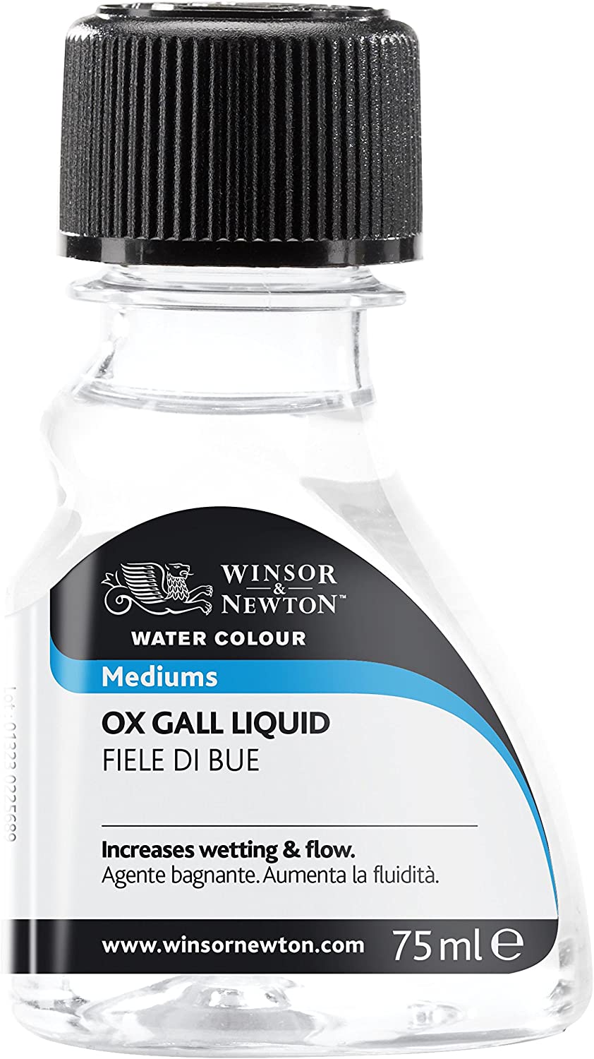 Winsor & Newton Water Color Medium Ox Gall Liquid, 75ml - Al Masam Stationery LLC