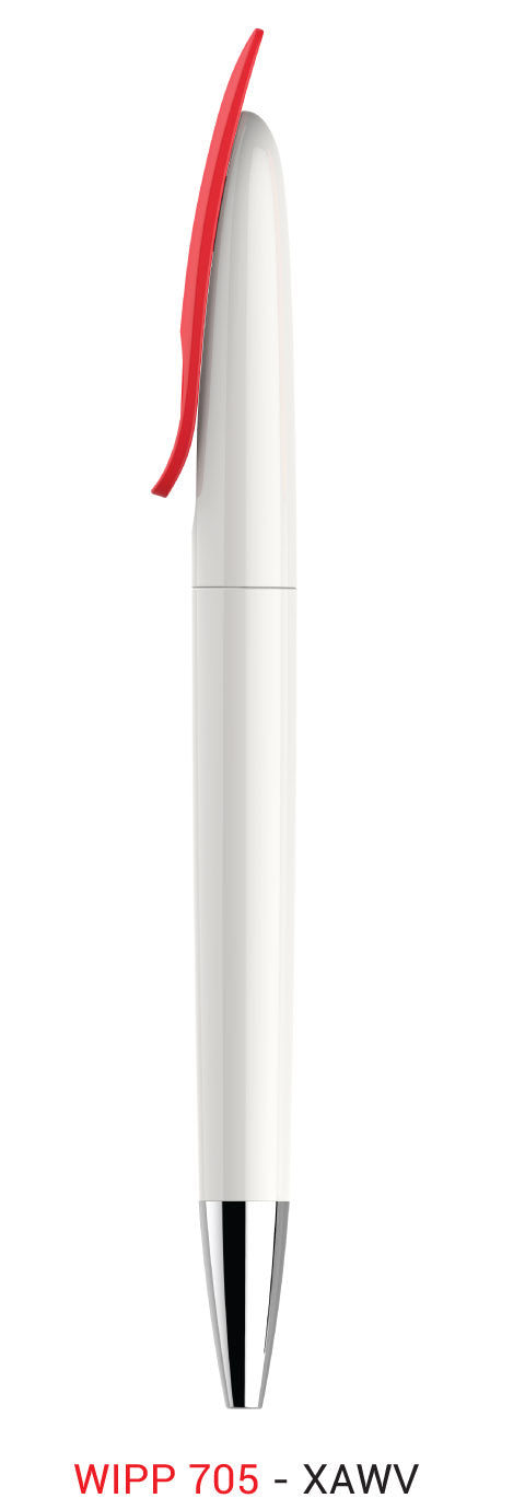 AMS-WIPP 705 - XAWV Plastic Pen -Red - Al Masam Stationery LLC