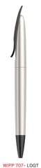 AMS-WIPP 707 - LOQT Plastic Pen - Silver - Al Masam Stationery LLC