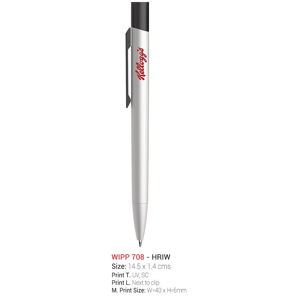 AMS-WIPP-708-Black-OTYM (Plastic pen) - Al Masam Stationery LLC