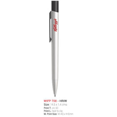 AMS-WIPP-708-Black-OTYM (Plastic pen) - Al Masam Stationery LLC