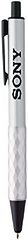 AMS-WIPP 757 - TIPSA - Push Action Aluminium Ballpen - Silver - Al Masam Stationery LLC