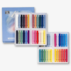 Sakura Nouvel Carre Pastels (Semi-hard) 48 - COLOUR SET - Al Masam Stationery LLC