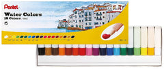 Pentel HTP Water Colour Paint - (Pack of 18) - Al Masam Stationery LLC