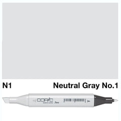 COPIC SKETCH MARKER N 1 NETURAL GRAY