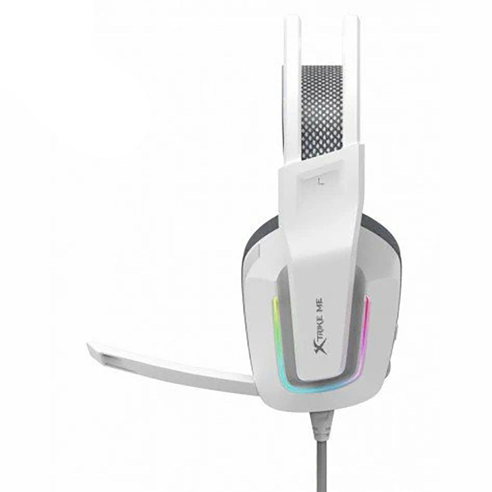 XTRIKE ME GH-712 White  Wired Headset - Al Masam Stationery LLC - IT Accessories - IT Accessories