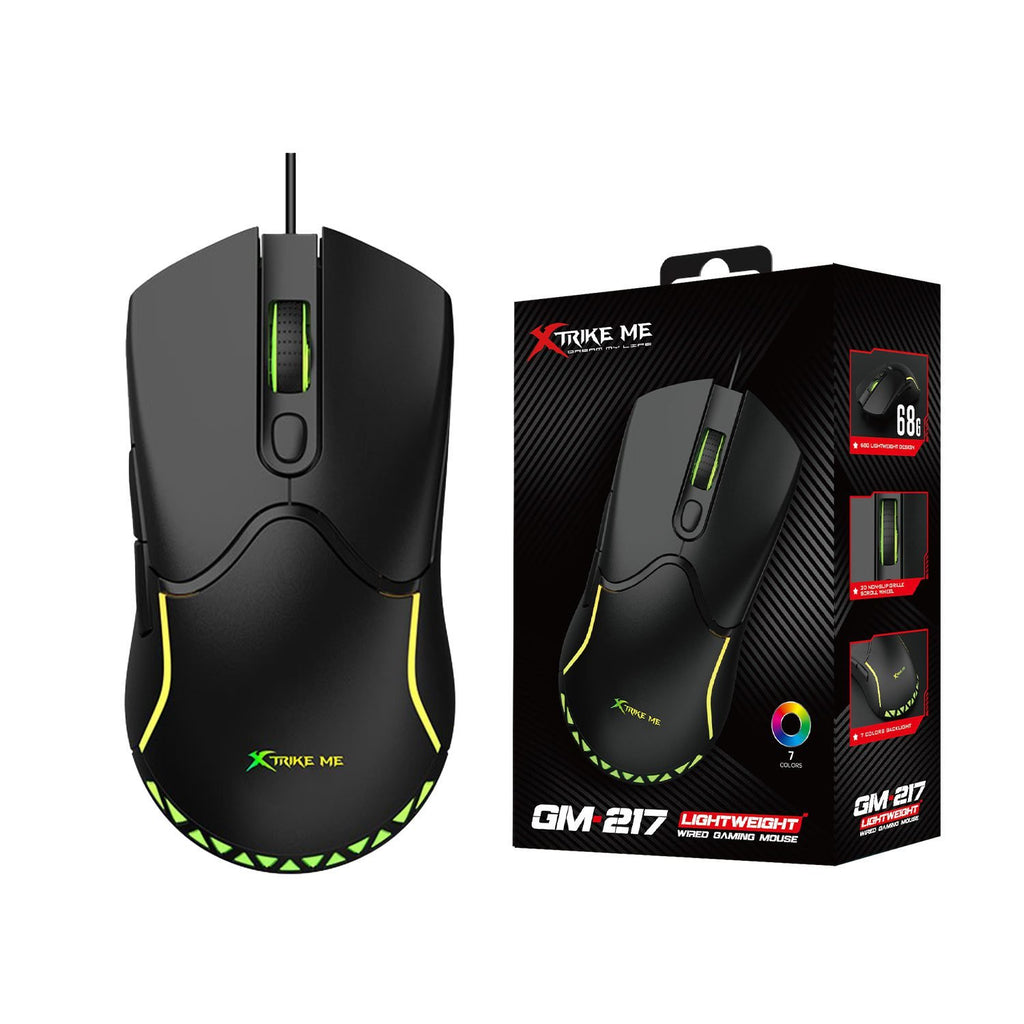 XTRIKE ME GM-217  Wired Mouse - Al Masam Stationery LLC