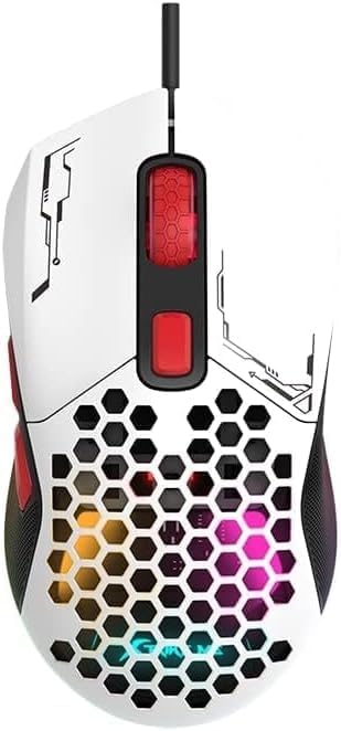 XTRIKE ME GM-316 (White)  Wired Mouse Secondary image