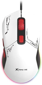 XTRIKE ME GM-316 (White)  Wired Mouse - Al Masam Stationery LLC