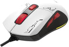 XTRIKE ME GM-316 (White)  Wired Mouse - Al Masam Stationery LLC