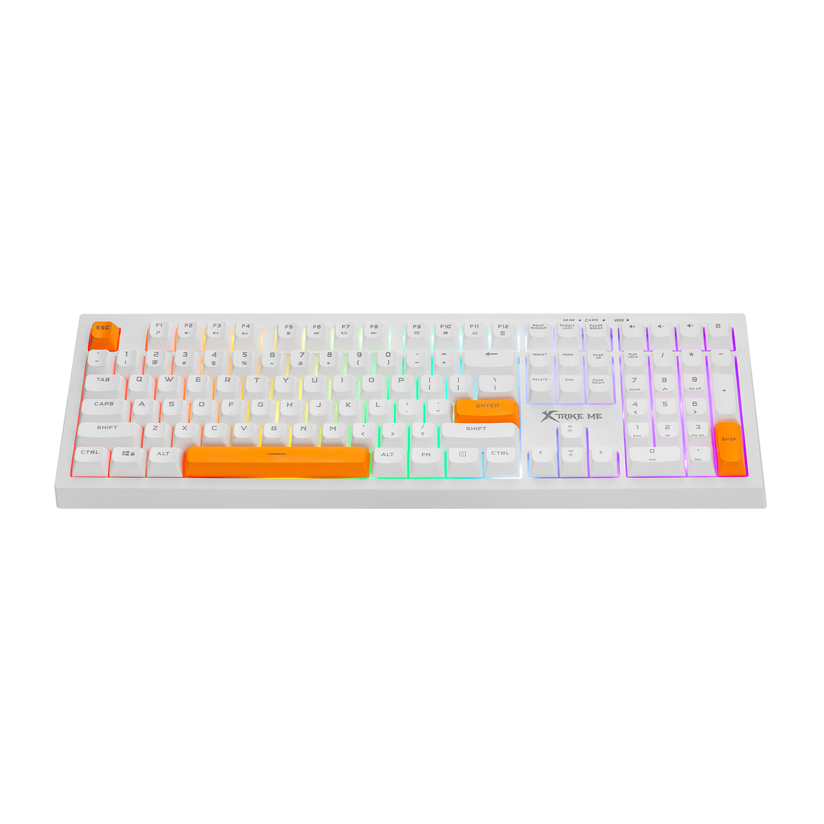 XTRIKE ME KB-512 (White) Wired Keyboard - Al Masam Stationery LLC Main image