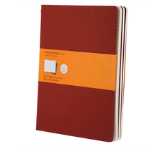 Moleskine Set of 3 Cahier Pocket Ruled Journal Extra Large CH121EN - Al Masam Stationery LLC