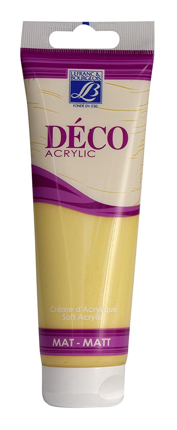 Lefranc & Bourgeois Shades Deco Matt Acrylic Cream SEA SPONGE - Al Masam Stationery LLC