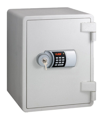 Fire Resistant  Eagle Safe YES-031DK(WH) White Locking Digital + Keylock