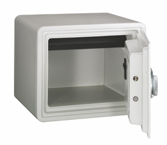 Fire Resistant Eagle Safe WHITE Locking Digital + Keylock - EGLYESM020K(WH) - Al Masam Stationery LLC