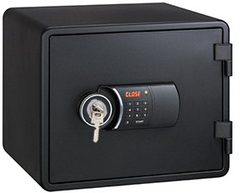 Fire Resistant Eagle Safe Black Locking Digital + Keylock - Al Masam Stationery LLC