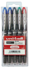 Uniball UB205 Vision Elite R/pen 0.5mm Wallet of 5 Colors - Al Masam Stationery LLC