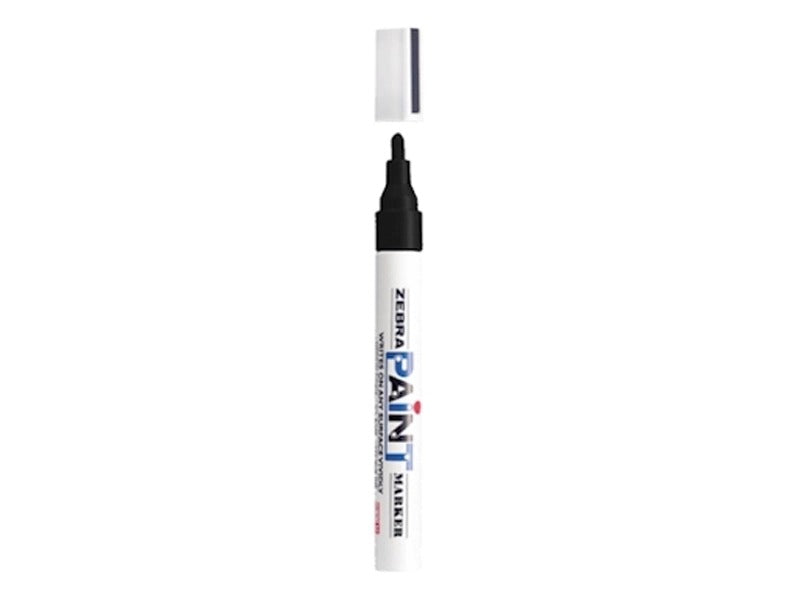 Paint Marker Zebra (M) Point - Black - Al Masam Stationery LLC Main image