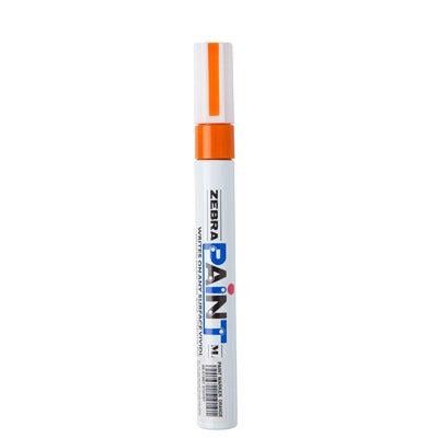 Paint Marker Zebra (M) Point  Orange - Al Masam Stationery LLC