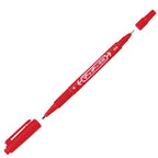 Pen Zebra Twin Marker Black (Yytsz7-Bk) - Red - Al Masam Stationery LLC