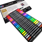 Zeiler 24 DUOTIP BRUS AND FINELINER PENS - Al Masam Stationery LLC - art & craft - art & craft