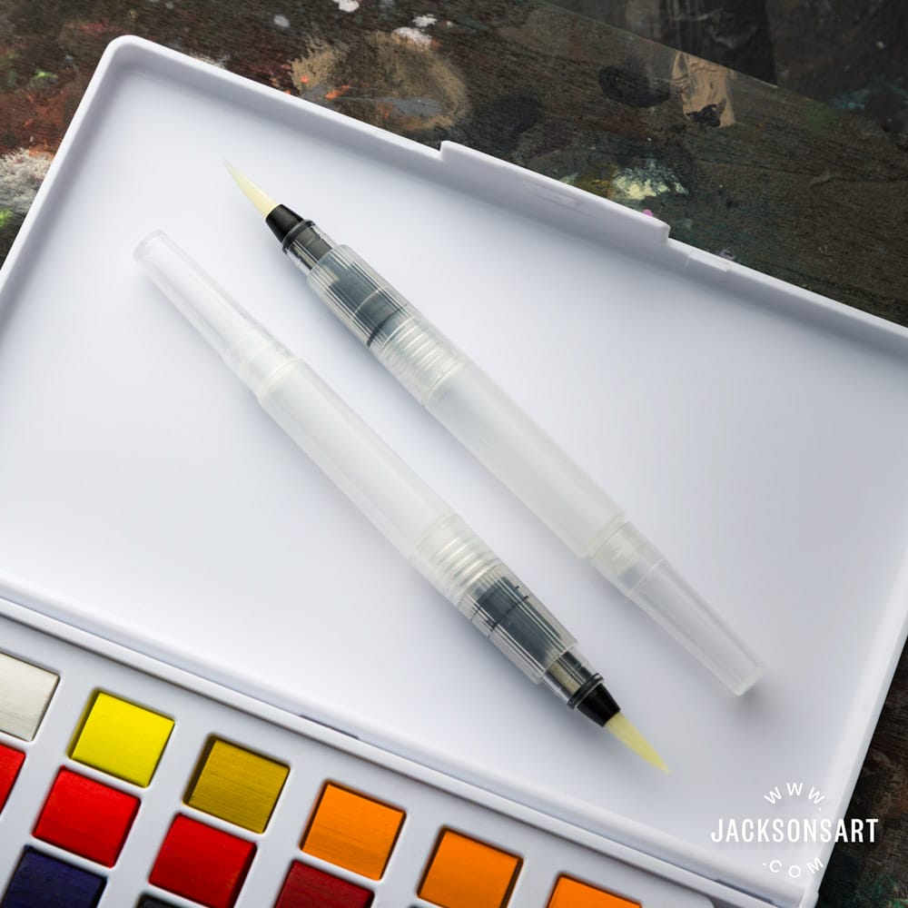 Zeiler 24 PREMIUM HALF PAN WATERCOLOUR SET - Al Masam Stationery LLC - art & craft - art & craft