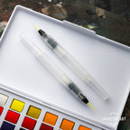 Zeiler 24 PREMIUM HALF PAN WATERCOLOUR SET - Al Masam Stationery LLC - art & craft - art & craft