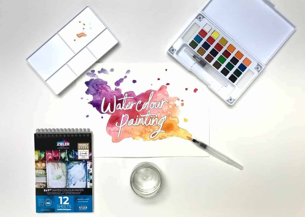 Zeiler A4 WATERCOLOUR PAD Secondary image