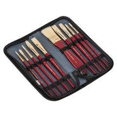 Daler Rowney Simply Oil Brush Set of 10 pc in Zip Case - Al Masam Stationery LLC