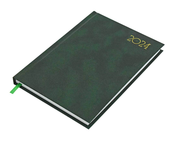 FIS Pocket Diary 2024 (Arabic/English) Green - Al Masam Stationery LLC